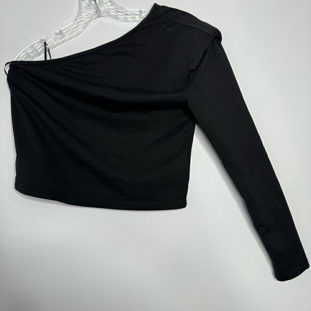 Walter baker one shoulder black top size XS